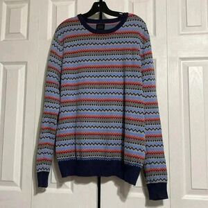 14th & Union mens cotton blend crew neck sweater XL